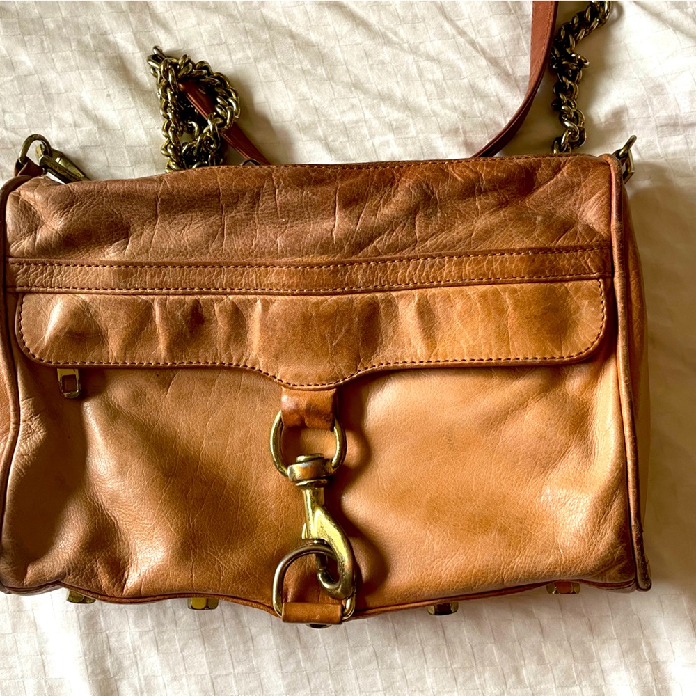 Rebecca mink off chain bag